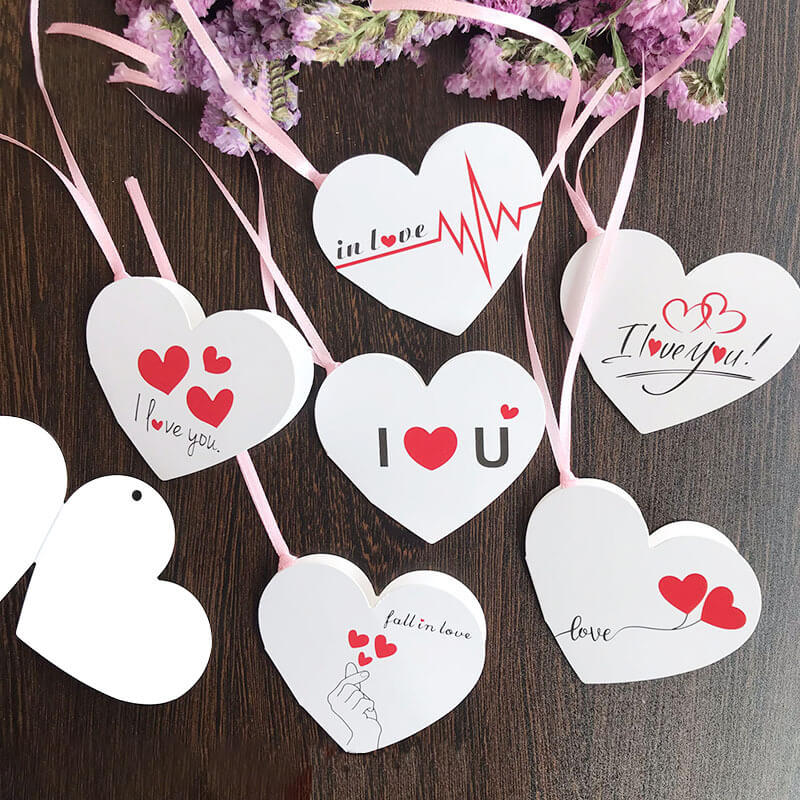 Heart - Shaped Love Tags Romantic Gift Cards - Babylon Leather - Babylon LeatherBabylon LeatherHK03-Love Theme