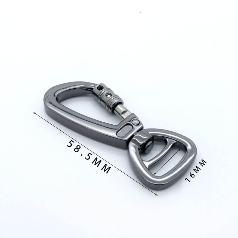 Heavy-Duty Swivel Snap Hook - Babylon Leather - Babylon LeatherBabylon LeatherJY04-Gunmetal-16mm