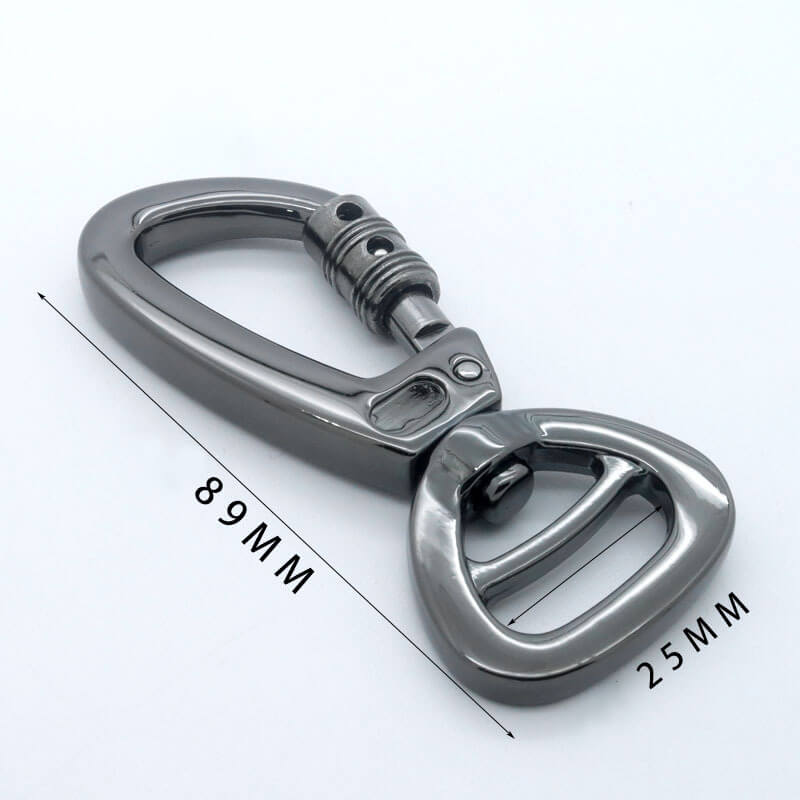 Heavy-Duty Swivel Snap Hook - Babylon Leather - Babylon LeatherBabylon LeatherJY04-Gunmetal-25mm