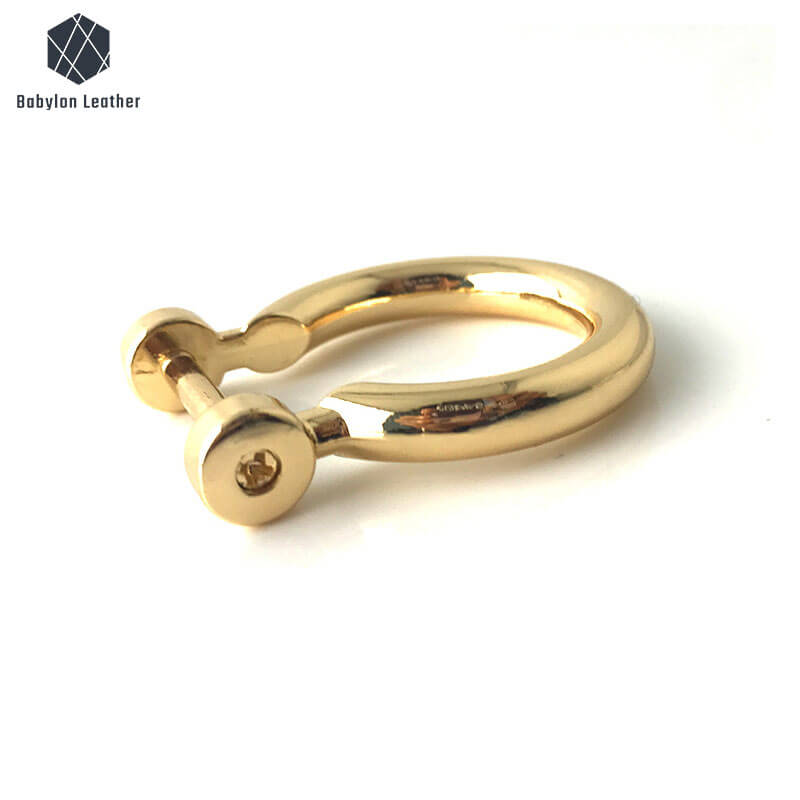 Horseshoe Shape Shoulder Strap Connector Strap Ring（2 PACK） - Babylon LeatherBabylon LeatherCSR - 021