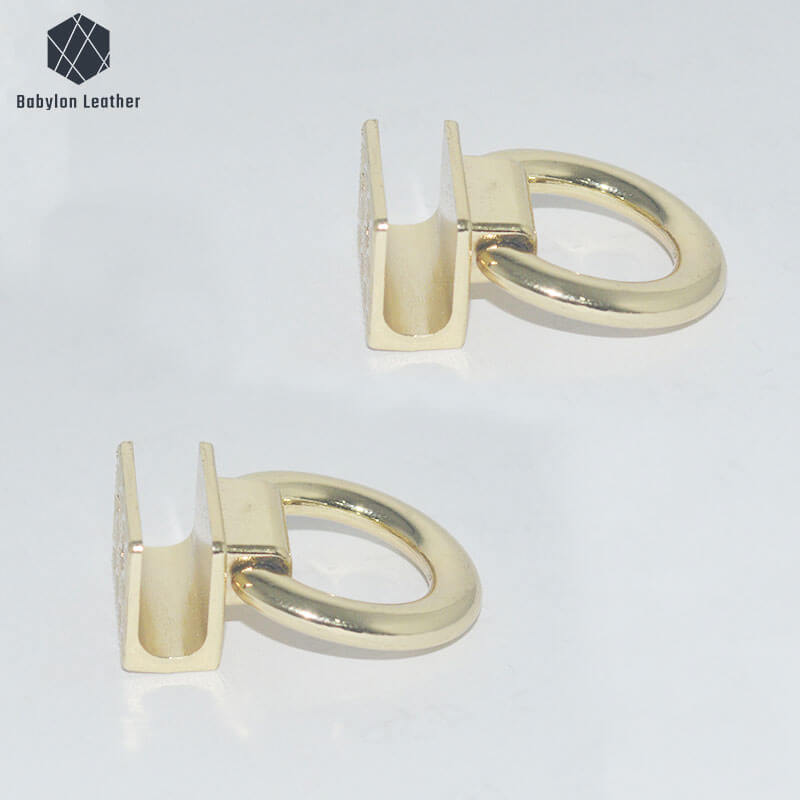 Interlayer Style Fashion Bag Hardware Decoration Connector Strap Buckle（2 PACK） - Babylon LeatherBabylon LeatherCSB-119