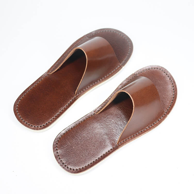 Japanese Slide Sandals Veg Tanned Leather DIY Kit – Babylon Leather - Babylon LeatherBabylon LeatherCY16-US 5–6  EU 36–37-Coffee