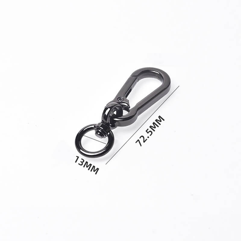 Keychain Swivel Lobster Clasp - Babylon Leather - Babylon LeatherBabylon LeatherJY12-Gunmetal-13mm