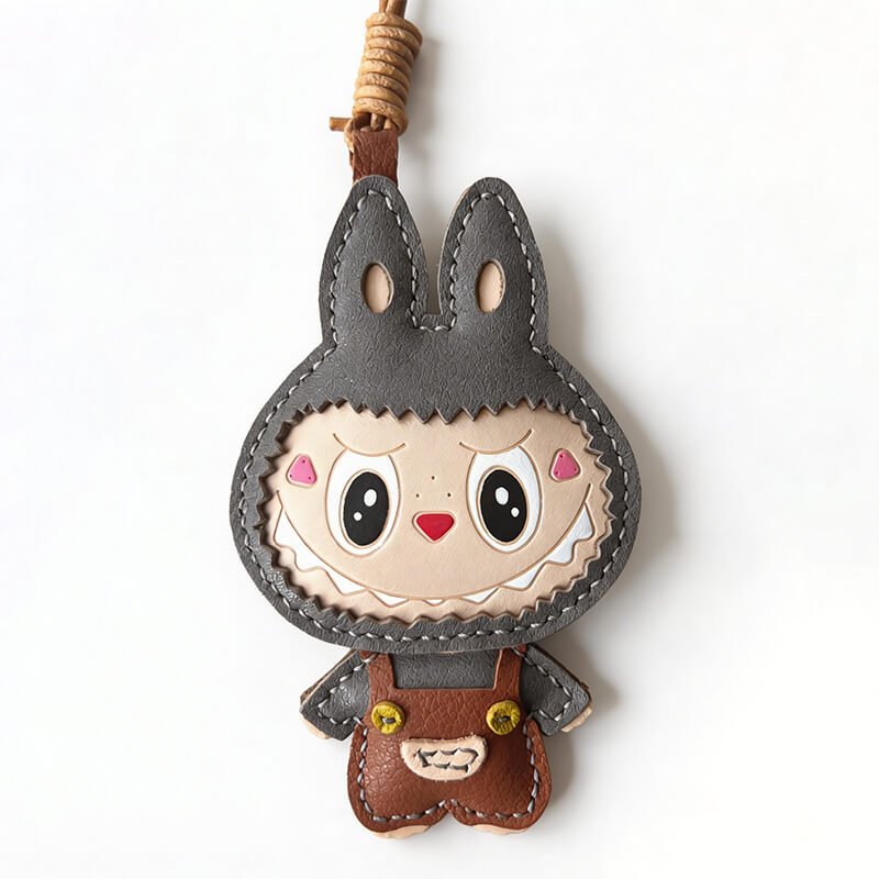 Labubu Leather Charm DIY Kit – Babylon Leather - Babylon LeatherBabylon LeatherSG02-Grey