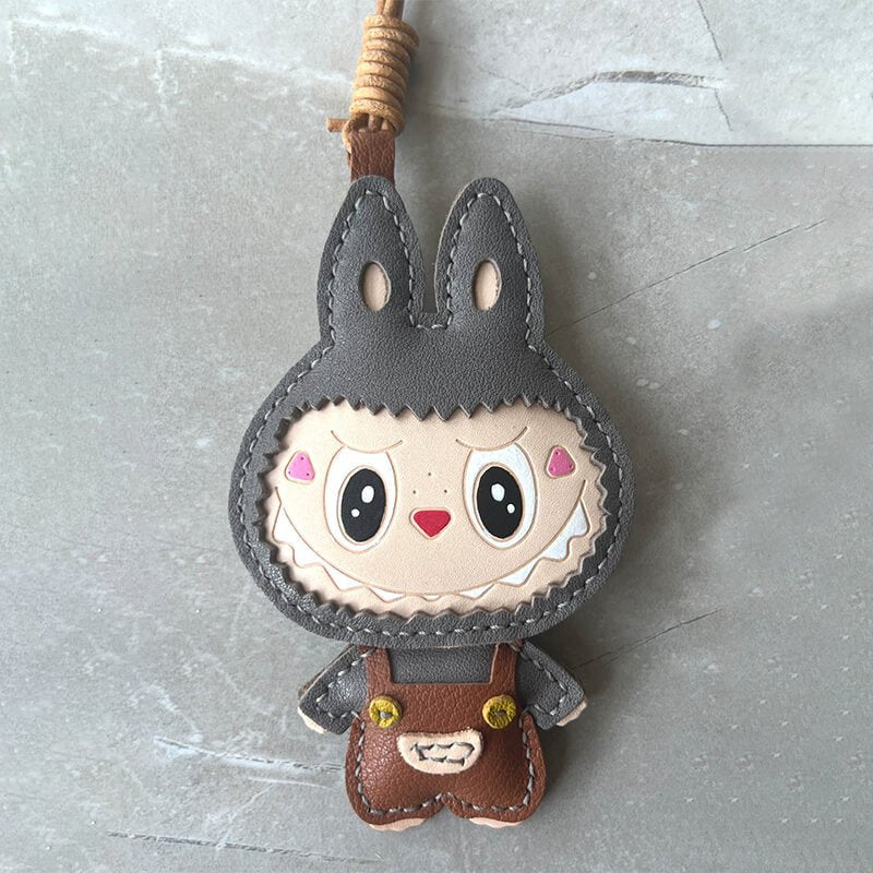 Labubu Leather Charm DIY Kit – Babylon Leather - Babylon LeatherBabylon LeatherSG02-Grey