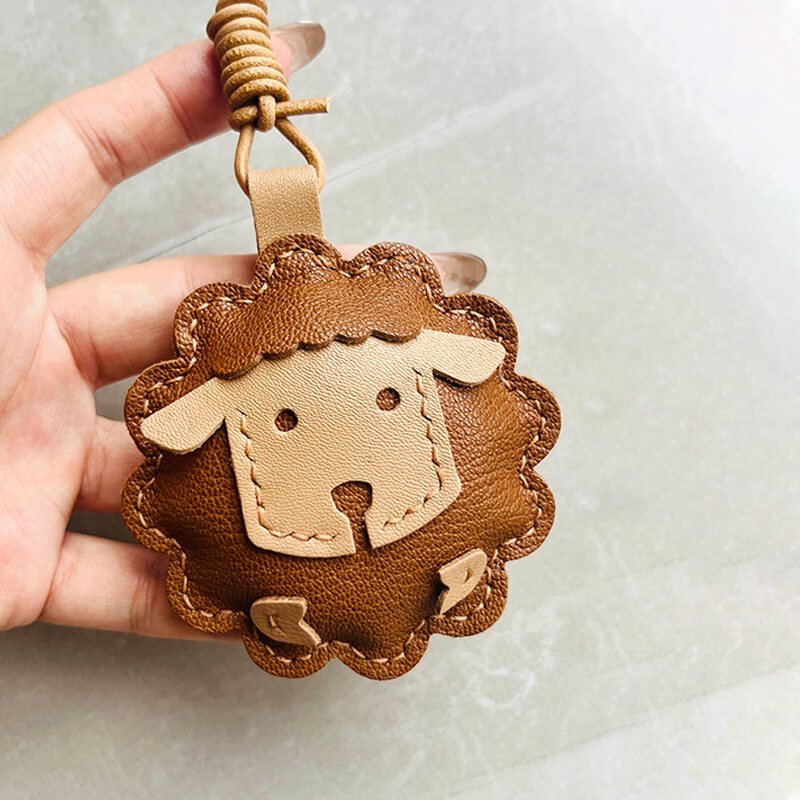Lamb - Shaped Design Charm DIY Kit – Babylon Leather - Babylon LeatherBabylon LeatherSG11-Brown