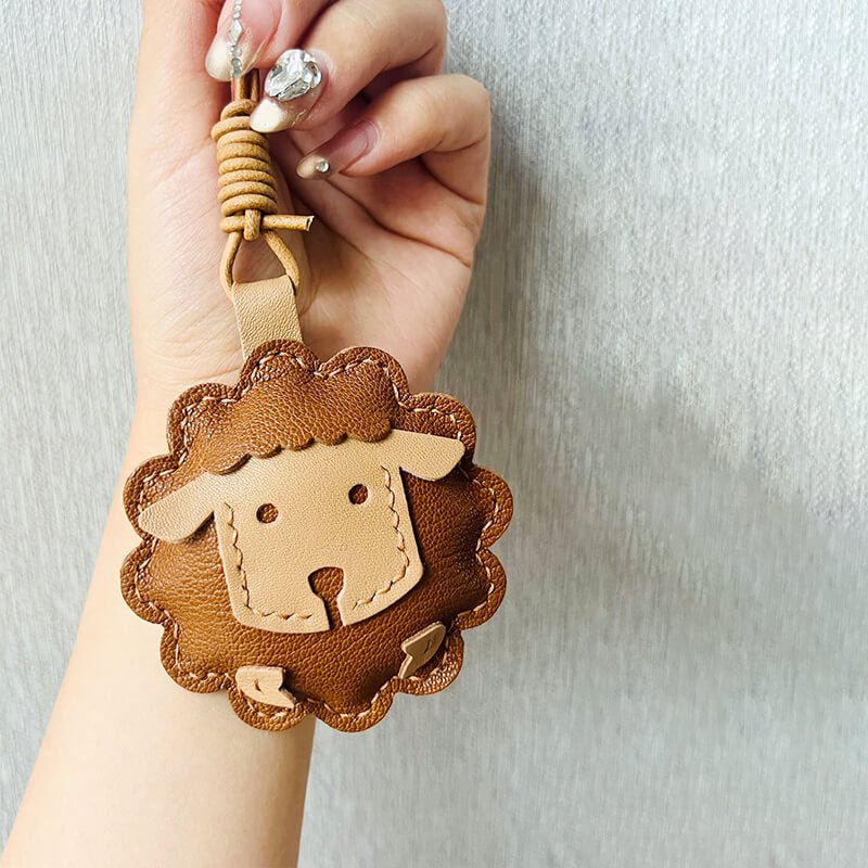 Lamb - Shaped Design Charm DIY Kit – Babylon Leather - Babylon LeatherBabylon LeatherSG11-Brown