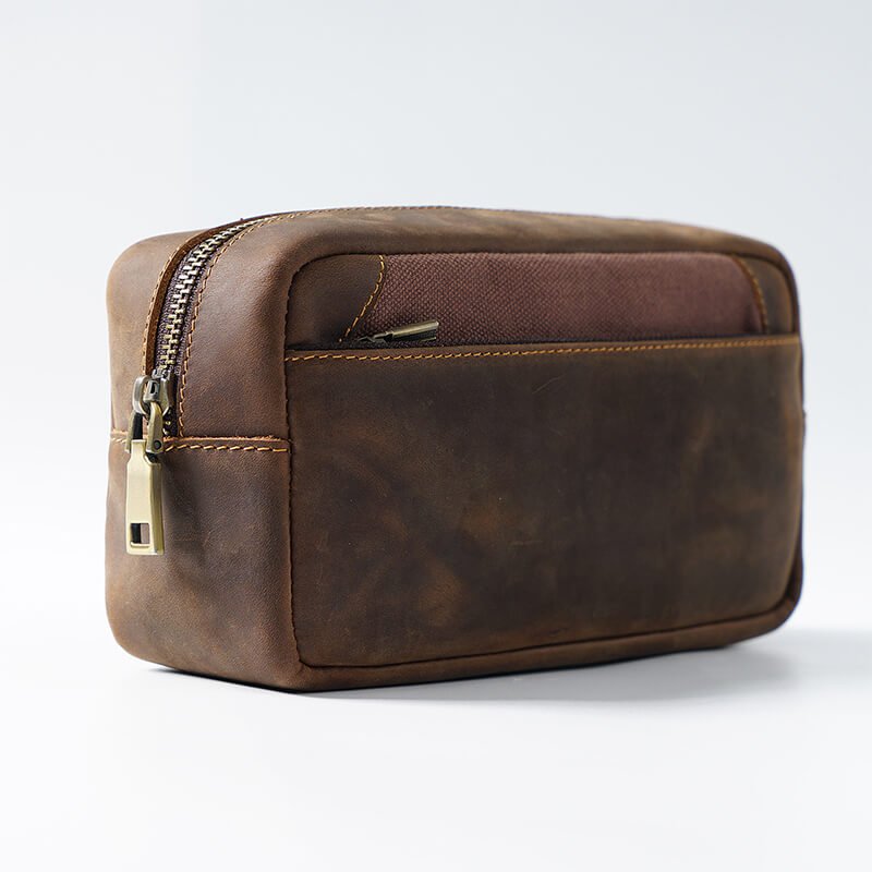 Large Leather Pencil Box with Flap – Babylon Leather - Babylon LeatherBabylon LeatherAN38-Coffee