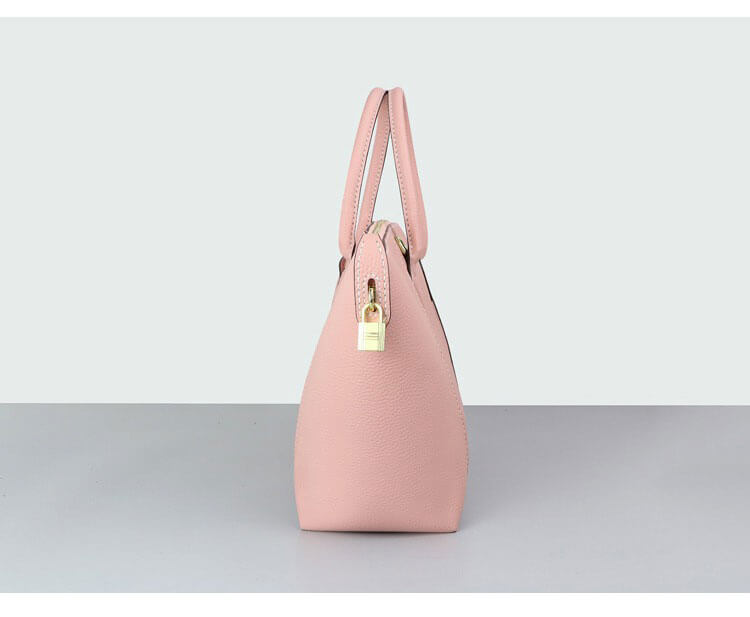 Large Leather Tote Bag DIY Kit for Beginners – Babylon Leather - Babylon LeatherBabylon LeatherSY32 - Matching Color - Lychee Pattern Leather - Pink