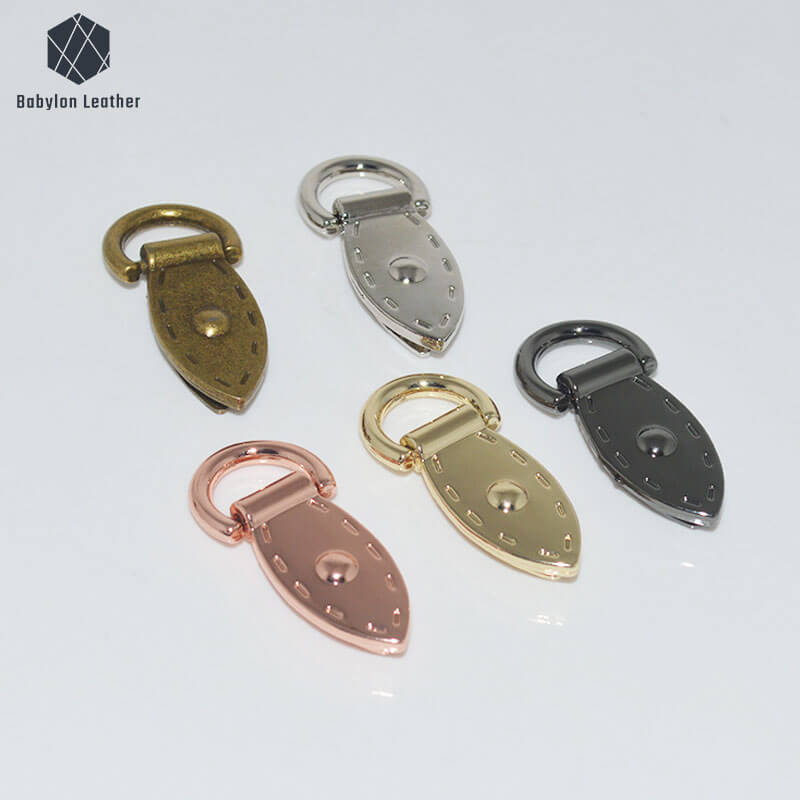 Leaf Shape Creative Shoulder Strap Connector Strap Buckle（2 PACK） - Babylon LeatherBabylon LeatherCSB - 149 - Gold