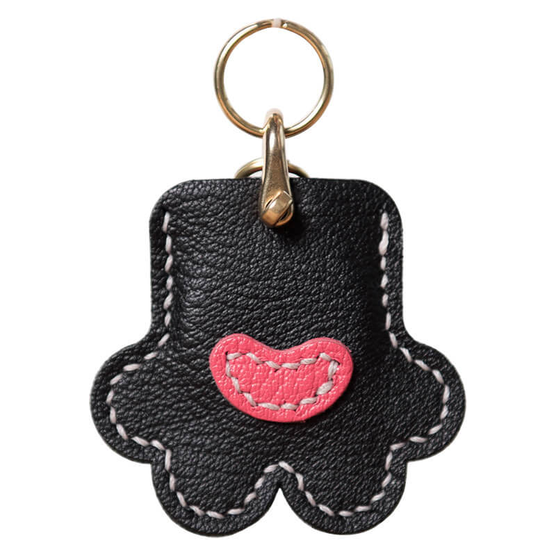 Leather Access Card & Key Holder DIY Kit with Solid Brass – Babylon Leather - Babylon LeatherBabylon LeatherLZ56-Black-Veg Tanned Leather