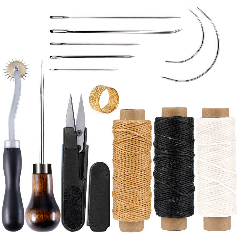 Leather Craft Punch and Stitching Tool Set - Babylon Leather - Babylon LeatherBabylon LeatherXH76-Sets (14Pcs)