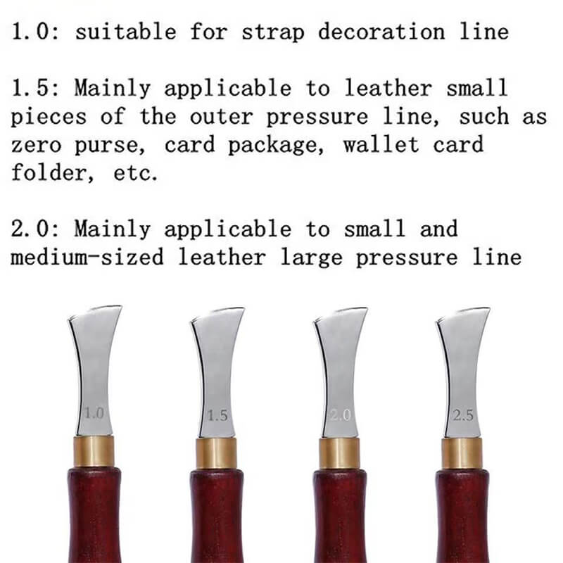 Leather Edge Creaser Wood Handle Stainless Steel – Babylon Leather - Babylon LeatherBabylon LeatherXH36-Rosewood-1.0