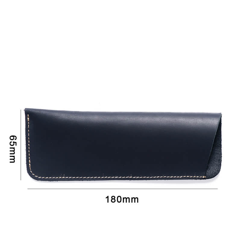 Leather Glasses Pouch – Babylon Leather - Babylon LeatherBabylon LeatherAN33-Black-Small
