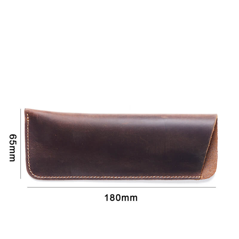 Leather Glasses Pouch – Babylon Leather - Babylon LeatherBabylon LeatherAN33-Coffee-Small