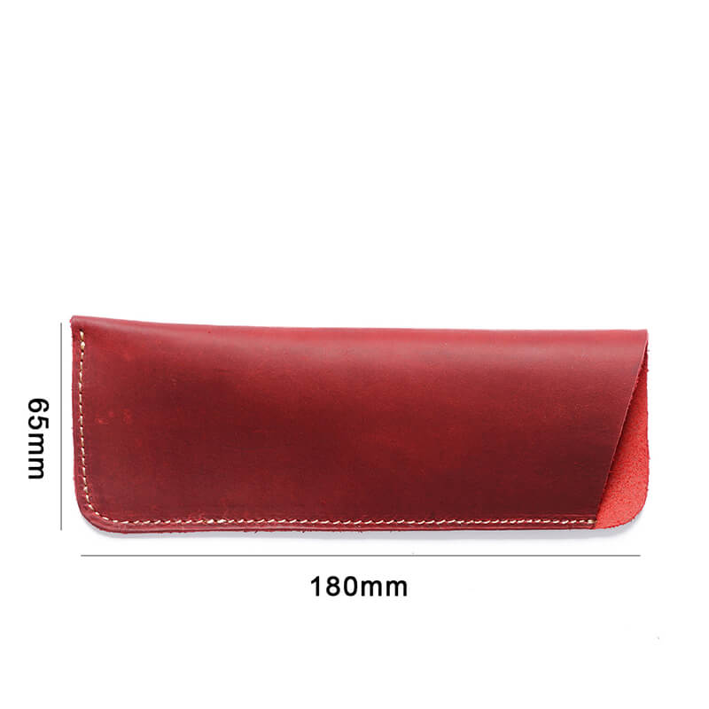 Leather Glasses Pouch – Babylon Leather - Babylon LeatherBabylon LeatherAN33-Wine Red-Small