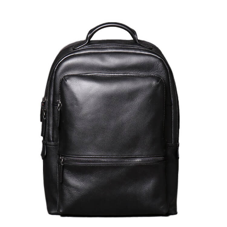 Leather Laptop Travel Backpack – Babylon Leather - Babylon LeatherBabylon LeatherLJ059 - Black