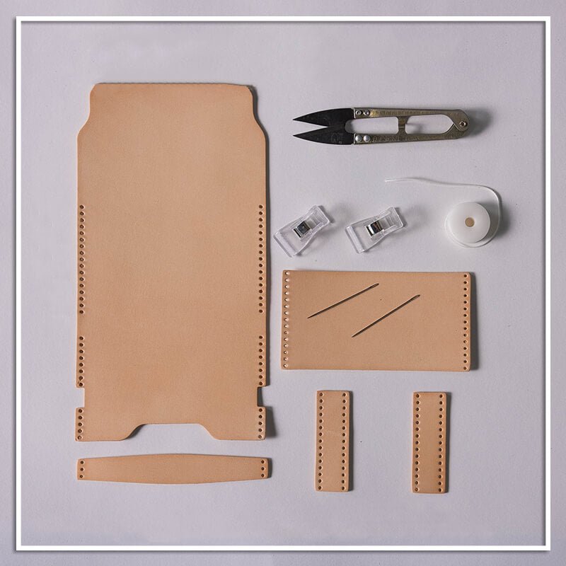 Leather Slim Wallet DIY Leather Kit – Babylon Leather - Babylon LeatherBabylon LeatherLZ18 - Original - Italian Veg Tan Leather