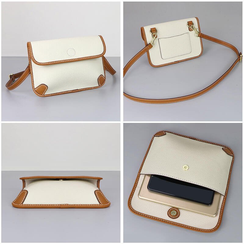 Leather Supreme Crossbody Bag DIY Kit – Babylon Leather - Babylon LeatherBabylon LeatherSY90 - White