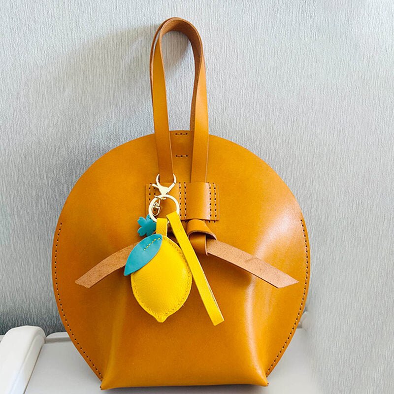 Lemon - Shaped Charm DIY Kit – Babylon Leather - Babylon LeatherBabylon LeatherSG17-Yellow