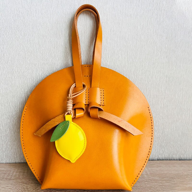 Lemon-Shaped Charm DIY Kit – Babylon Leather - Babylon LeatherBabylon LeatherSG17-Yellow