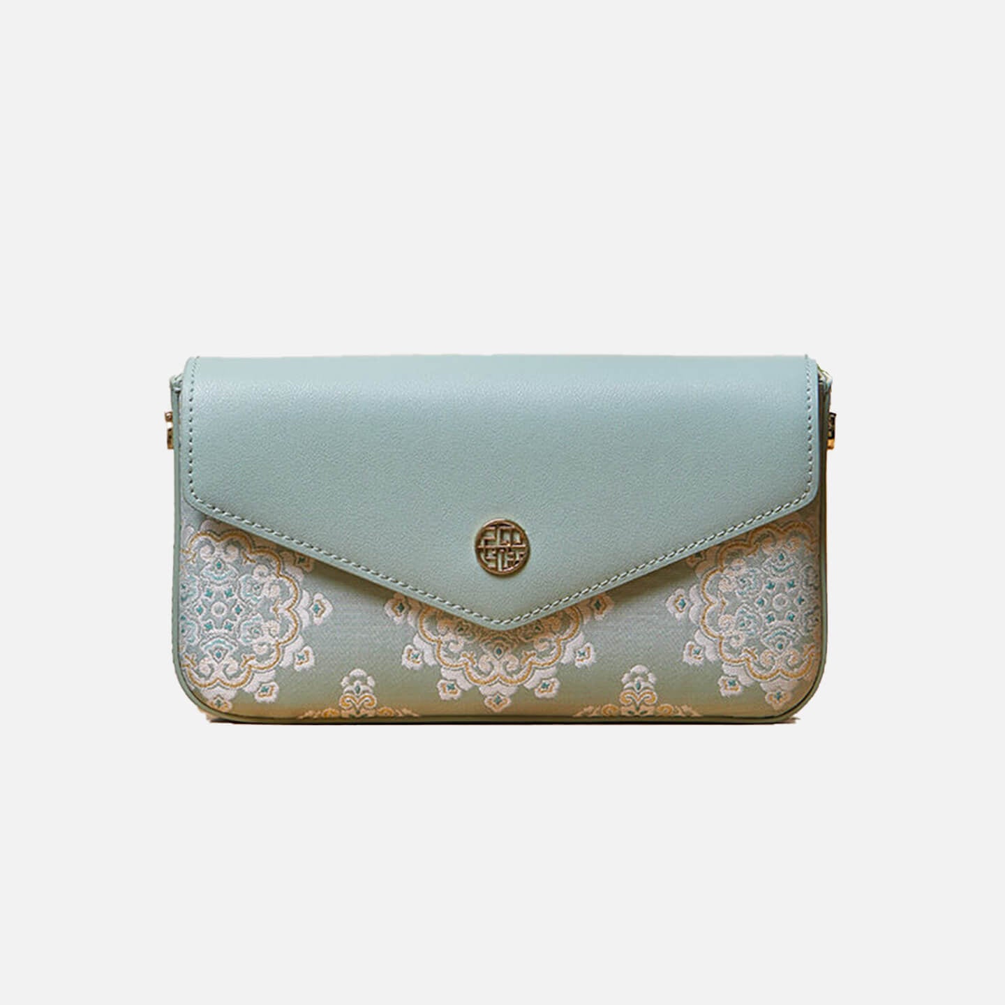 Letter of Light Leather and Silk Crossbody Bag – Babylon Leather - Babylon LeatherBabylon LeatherTX164-Green 1