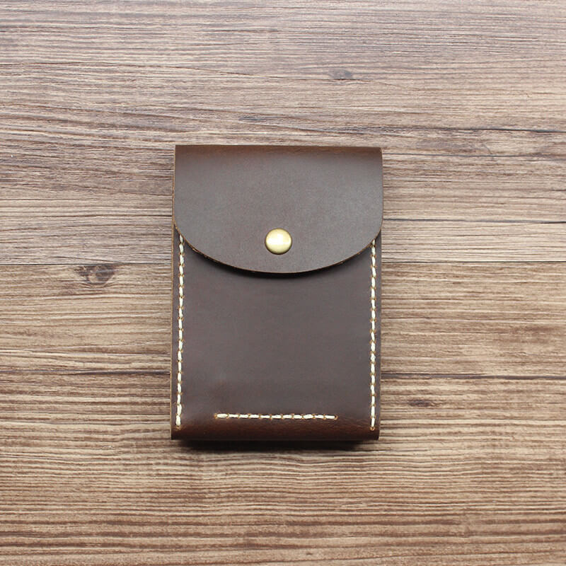 License & Card Holder Crazy Horse Leather DIY Kit – Babylon Leather - Babylon LeatherBabylon LeatherCY54-Brown