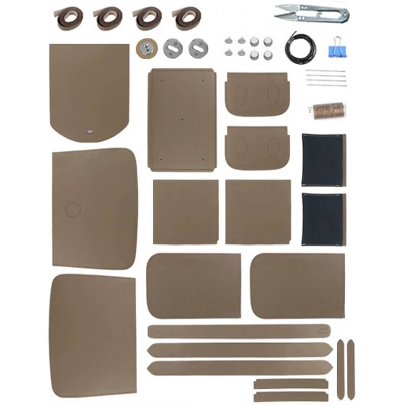 Lindy-Style Leather Bag DIY Kit with Oblique Holes – Babylon Leather