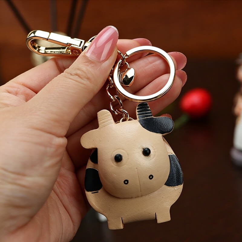 Little Calf Leather Bag Charm – Babylon Leather - Babylon LeatherBabylon LeatherLLZ75-Metal Hardware Style-Original