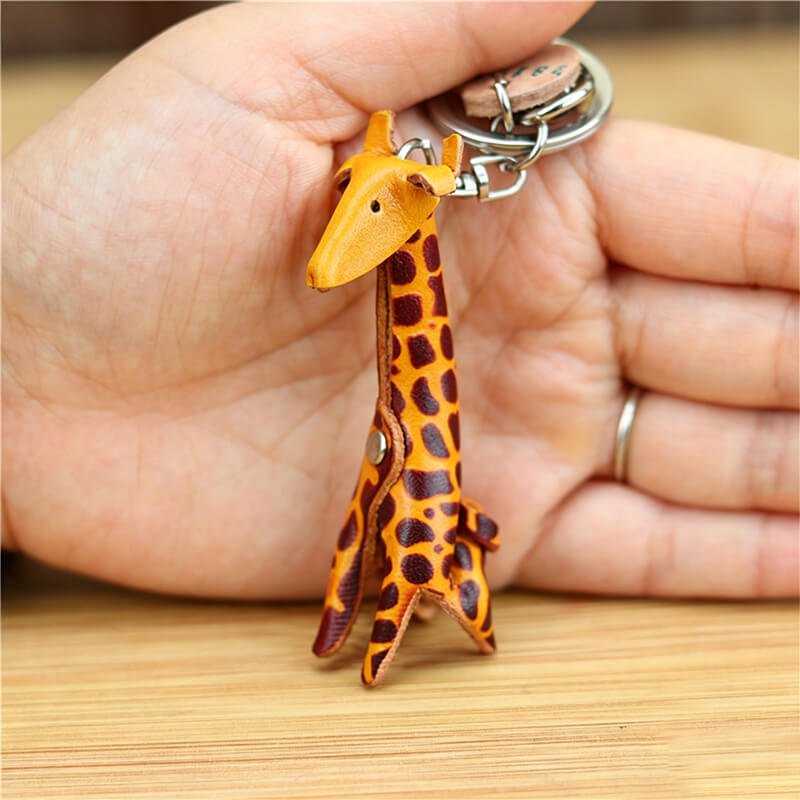 Little Deer Leather Bag Charm – Babylon Leather - Babylon LeatherBabylon LeatherLLZ12-Yellow