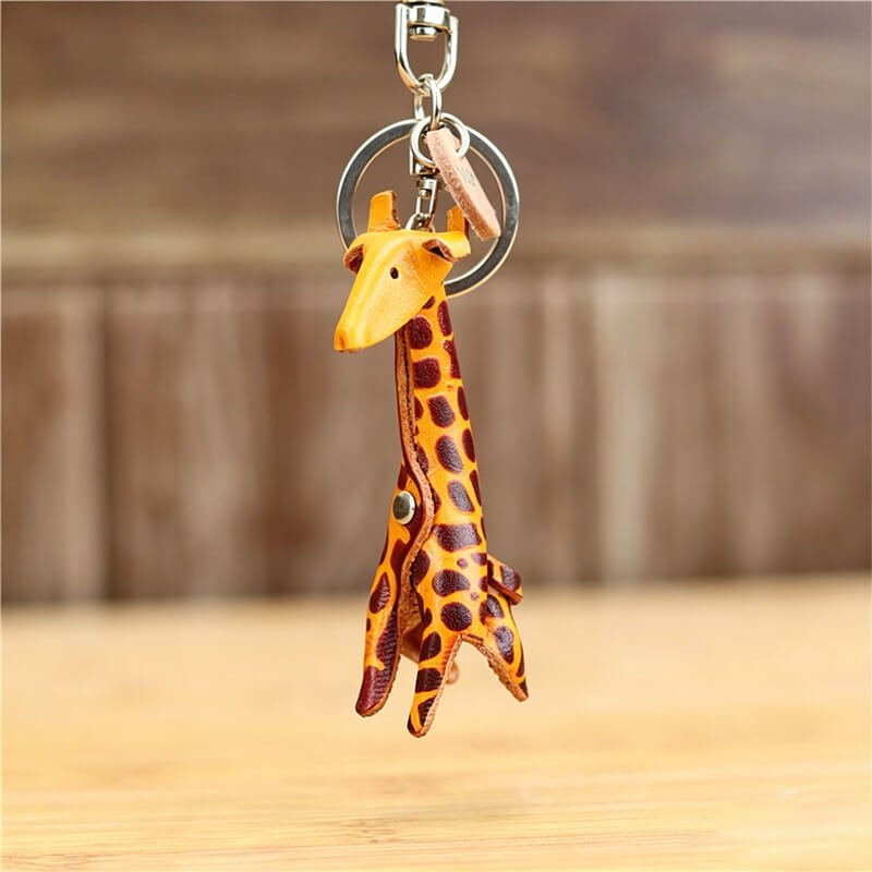 Little Deer Leather Bag Charm – Babylon Leather - Babylon LeatherBabylon LeatherLLZ12-Yellow