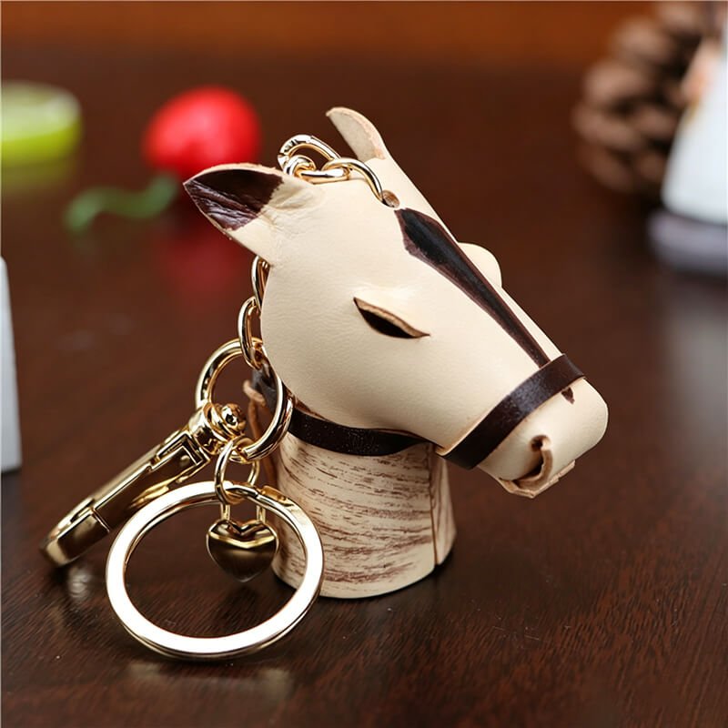 Little Horse Leather Bag Charm – Babylon Leather - Babylon LeatherBabylon LeatherLLZ131-Original-Metal Hardware