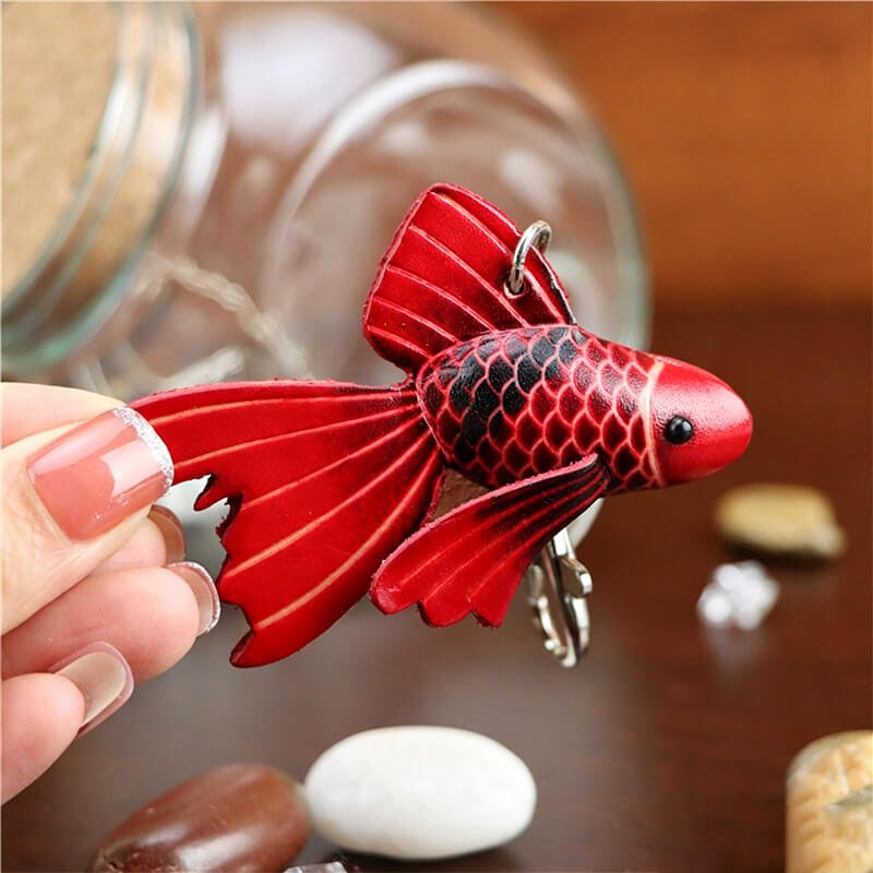 Little Lamb Leather Bag Charm – Babylon Leather - Babylon LeatherBabylon LeatherLLZ05-1-Red