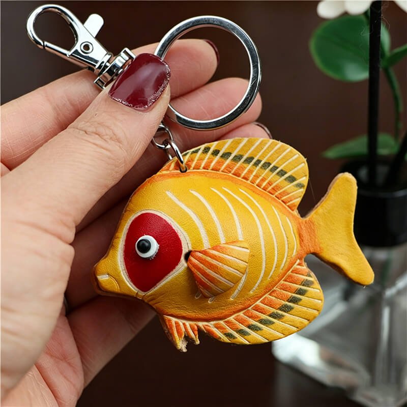 Little Lamb Leather Bag Charm – Babylon Leather - Babylon LeatherBabylon LeatherLLZ05-4-Yellow