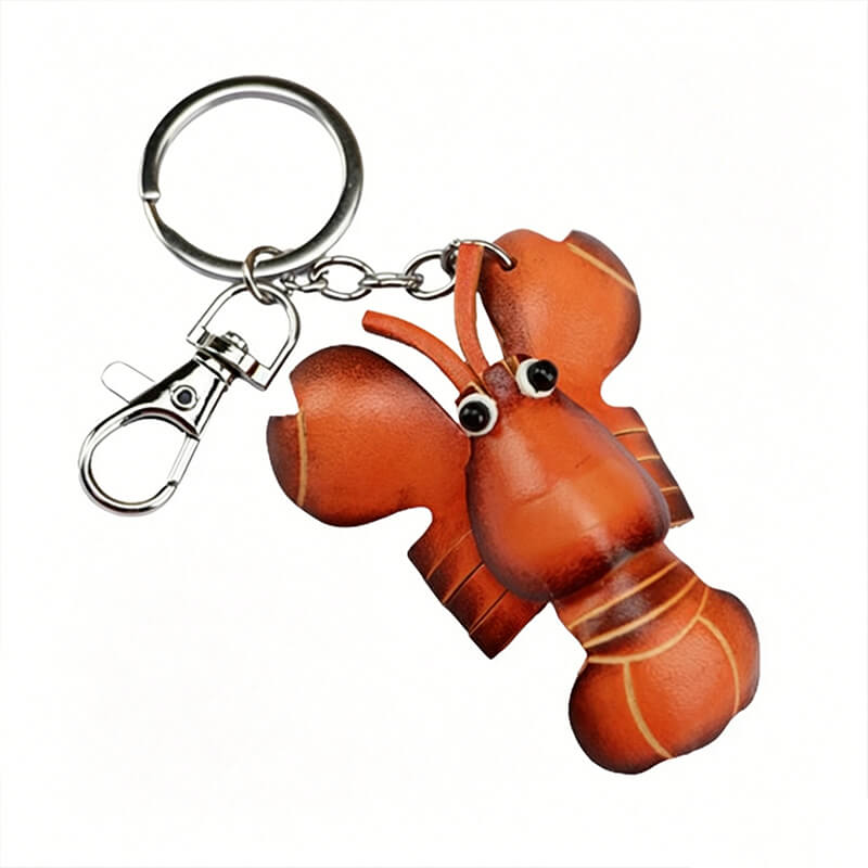 Little Lobster Leather Bag Charm – Babylon Leather - Babylon LeatherBabylon LeatherLLZ102-Brown