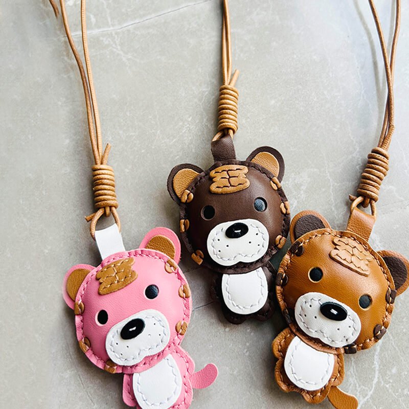 Little Tiger - Shaped Charm DIY Kit – Babylon Leather - Babylon LeatherBabylon LeatherSG18-Brown