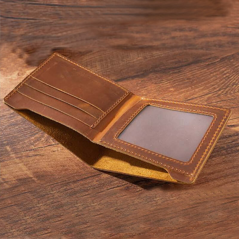 Men's Bifold Wallet – Babylon Leather - Babylon LeatherBabylon LeatherAN48-Brown