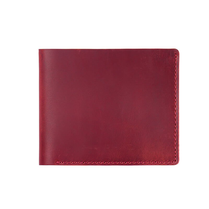 Men's Bifold Wallet – Babylon Leather - Babylon LeatherBabylon LeatherAN48-Wine Red