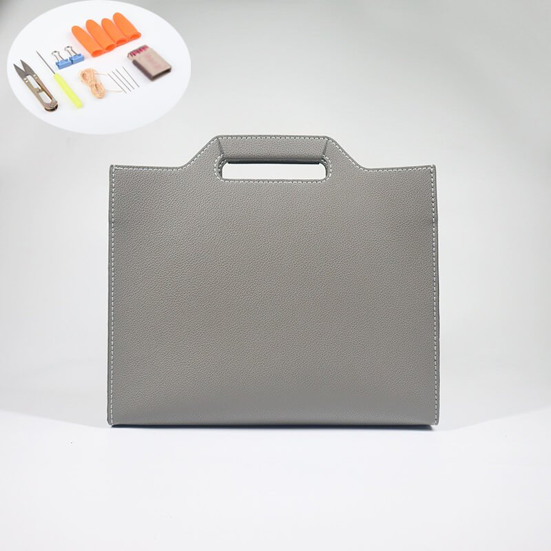 Men's Laptop Briefcase Leather DIY Kit – Babylon Leather - Babylon LeatherBabylon LeatherCY80-Grey