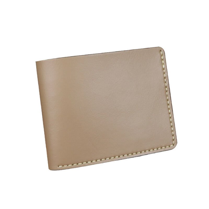 Men’s Leather Wallet DIY Kit – Babylon Leather - Babylon LeatherBabylon LeatherSY132-Khaki-Beige