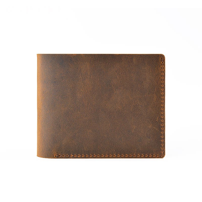 Men's Short Wallet with Coin Pocket – Babylon Leather - Babylon LeatherBabylon LeatherAN50-Brown