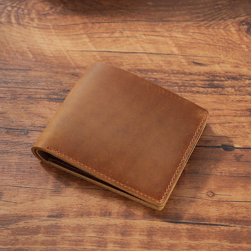 Men's Slim Short Wallet – Babylon Leather - Babylon LeatherBabylon LeatherAN52-Brown