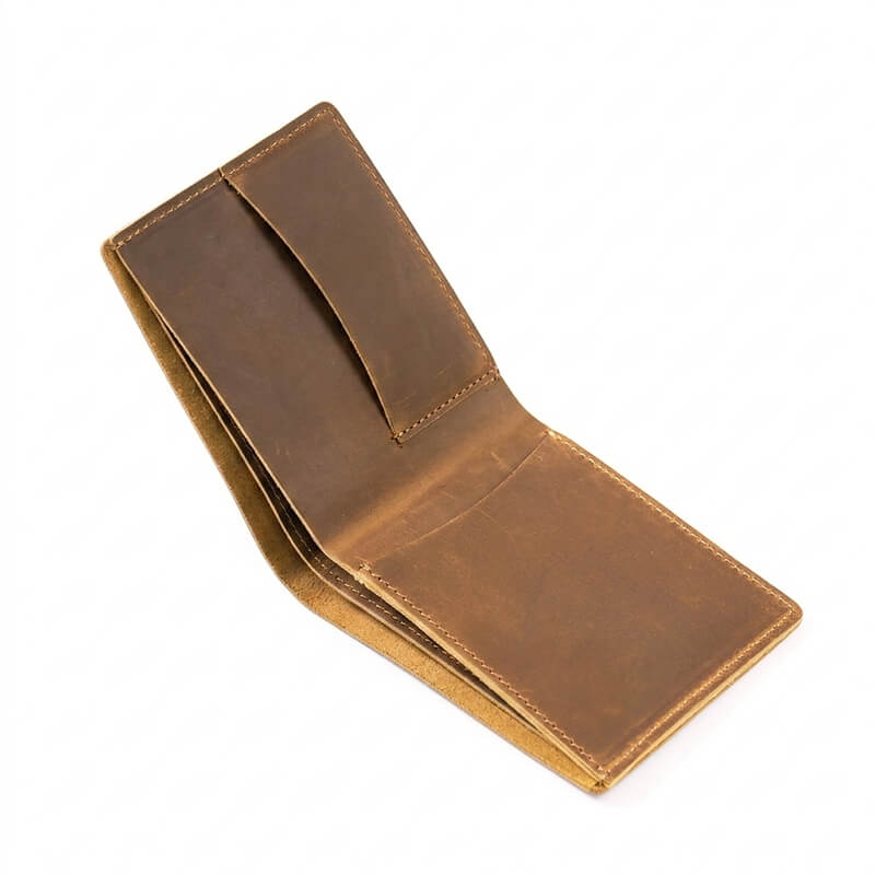 Men's Slim Short Wallet – Babylon Leather - Babylon LeatherBabylon LeatherAN52-Brown