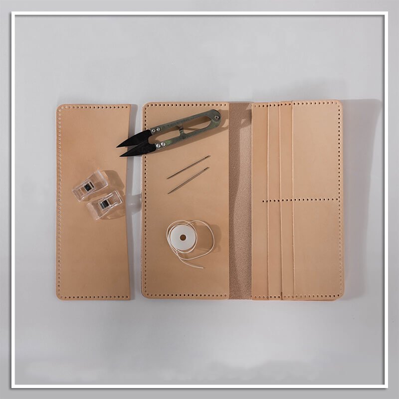 Men's Slim Wallet DIY Leather Kit – Babylon Leather - Babylon LeatherBabylon LeatherLZ13 - Original - Italian Veg Tan Leather