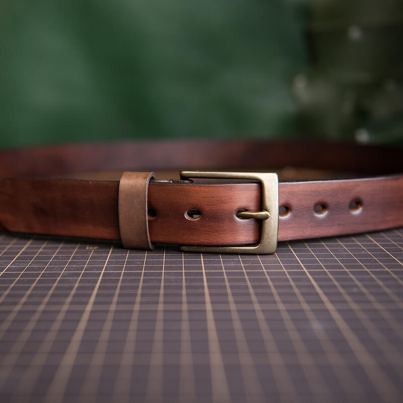 Men’s Vegetable - Tanned Leather Belt DIY Kit – Babylon Leather - Babylon LeatherBabylon LeatherLZ14 - 3.3cm - Style 13 - 100cm