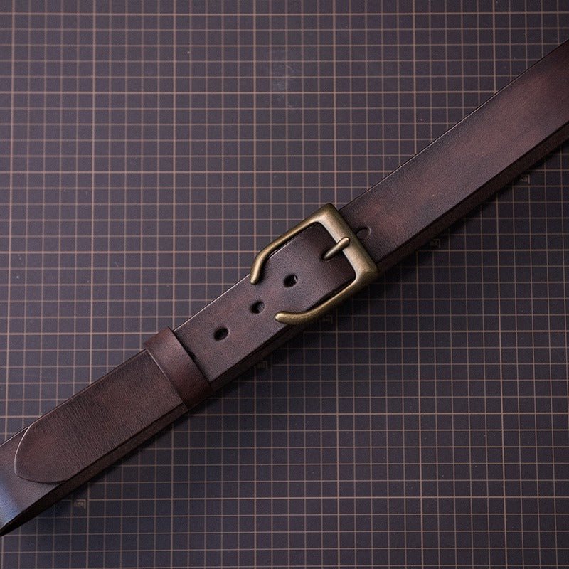 Men’s Vegetable - Tanned Leather Belt DIY Kit – Babylon Leather - Babylon LeatherBabylon LeatherLZ14 - 3.8cm - Style 2 - 100cm
