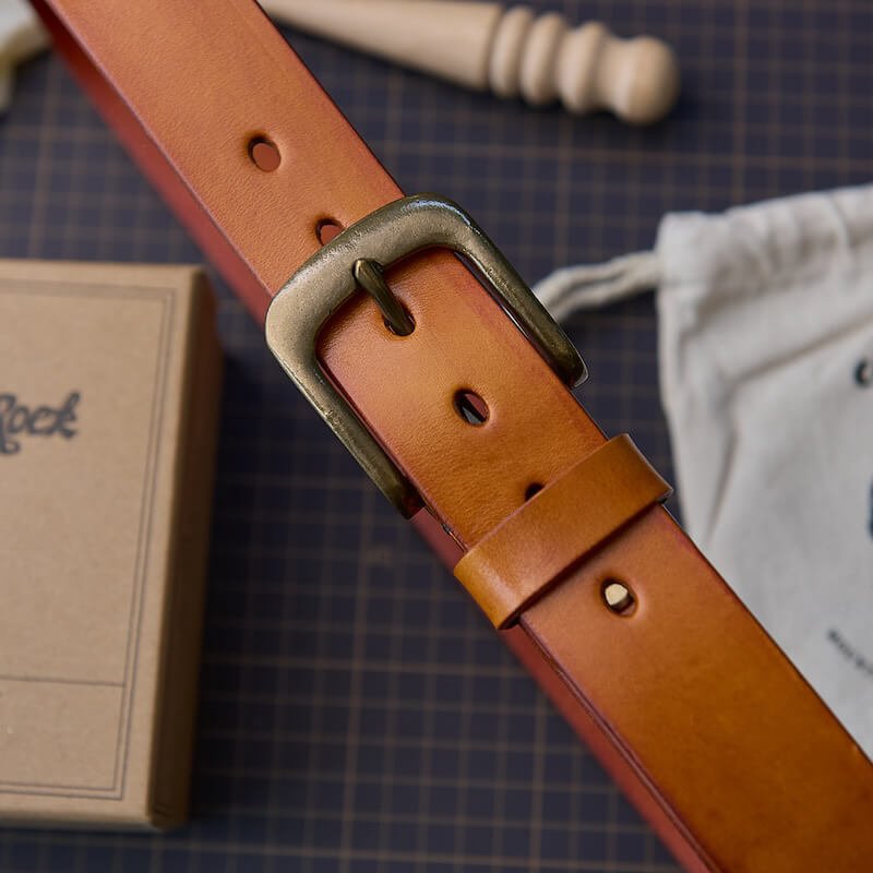 Men’s Vegetable - Tanned Leather Belt DIY Kit – Babylon Leather - Babylon LeatherBabylon LeatherLZ14 - 3.8cm - Style 7 - 100cm