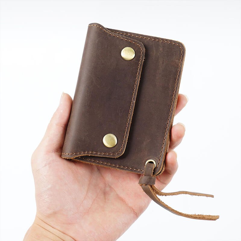 Men's Zip Card Wallet – Babylon Leather - Babylon LeatherBabylon LeatherAN49-Brown