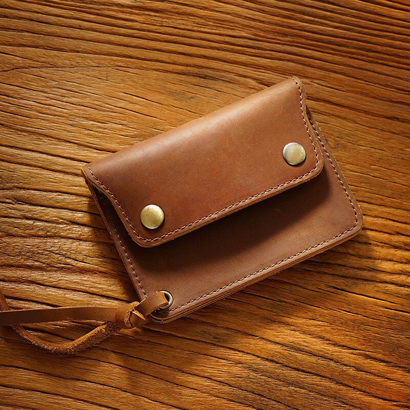 Men's Zip Card Wallet – Babylon Leather - Babylon LeatherBabylon LeatherAN49-Brown