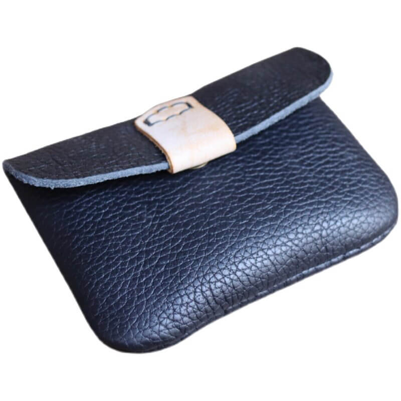 Mini Coin Card Organizer Top Grain Leather DIY Kit – Babylon Leather - Babylon LeatherBabylon LeatherCY24-Grey